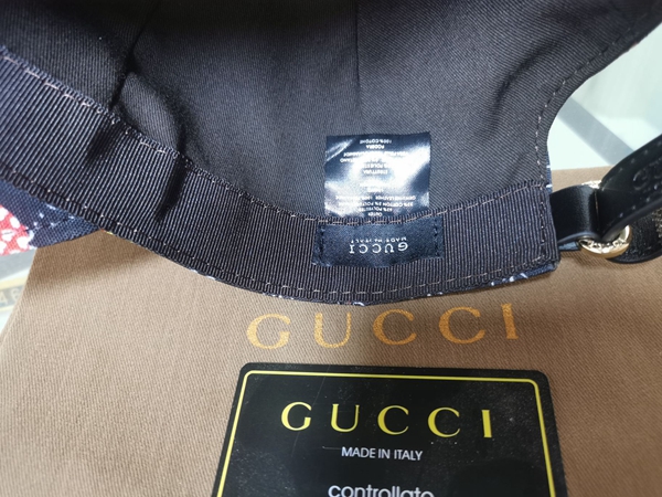 ブランド帽子素材ディテール